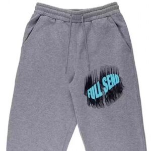 2 PAIR NWT Full Send Nelk Boys Sweatpants Gray New With Tags Size XS